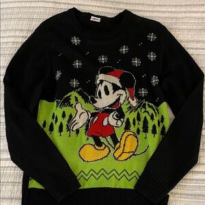 Women’s Mickey Christmas Sweater sz S